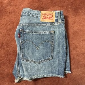 Levi denim shorts